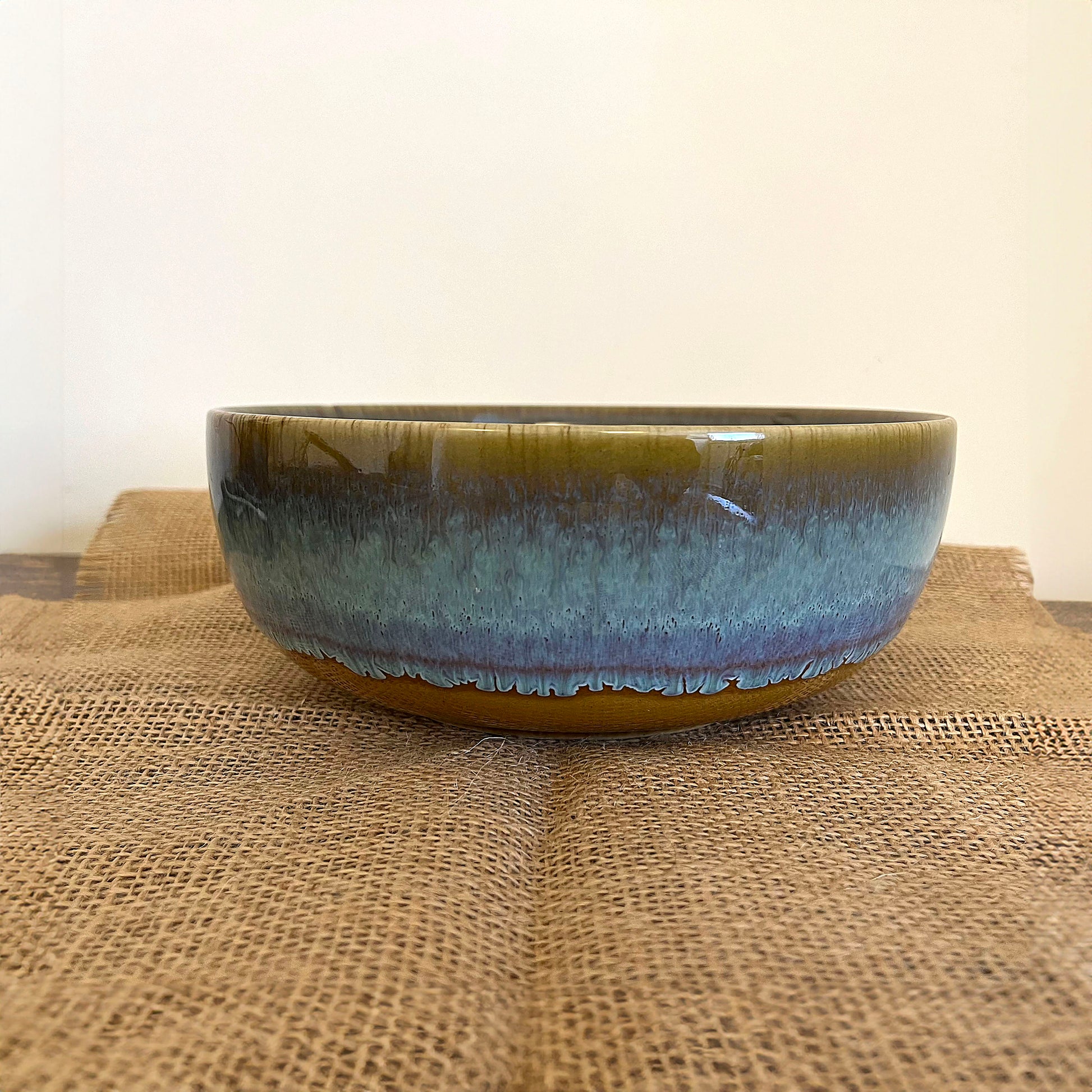 Ceramic Oceanic Series Serving Bowl 16 Cm