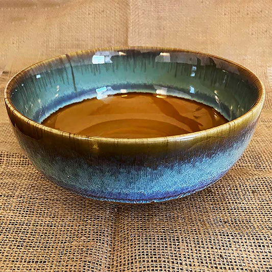 Ceramic Oceanic Series Serving Bowl 16 Cm