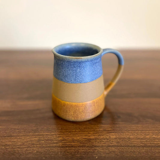 Ceramic Tri Colour Coffee Mug