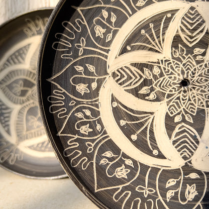 Mandala Harmony Wall Plates - Set of 3