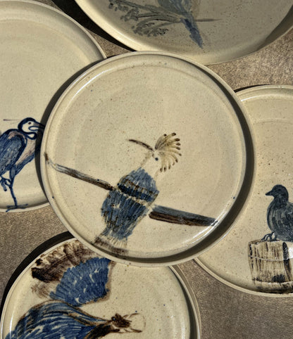 Avian Elegance Plates by Ritika Anand